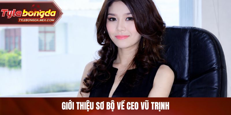 Giới thiệu sơ bộ về CEO Vũ Trịnh
